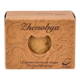 ZHENOBYA Jabón de Alepo 88-12% 200gr Aceite de Oliva y Laurel Jabón Orgánico