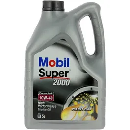 Mobil S2000 10W40 Formula-P Bidón de Aceite de Motor 5 L 4 Estaciones