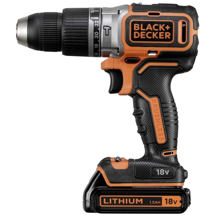 Black & Decker BL188KB-QW Taladro percutor a batería