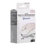 TNB Gradient Ratón Inalámbrico Recargable Dual Connect Rosa y Blanco
