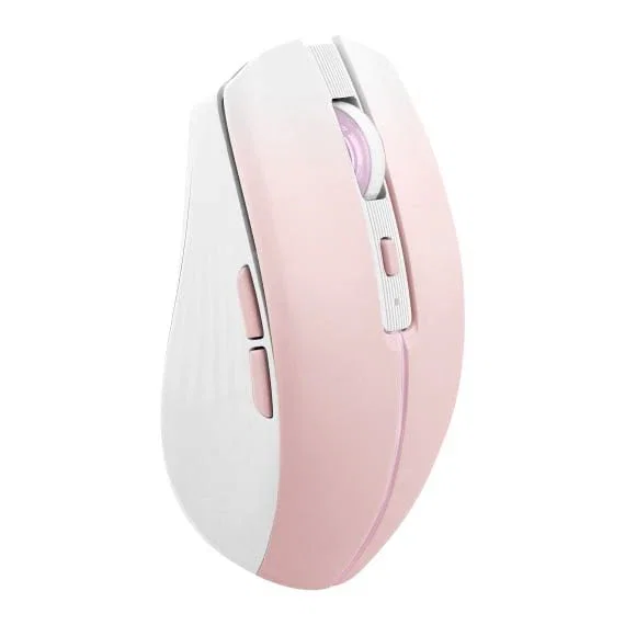 TNB Gradient Ratón Inalámbrico Recargable Dual Connect Rosa y Blanco