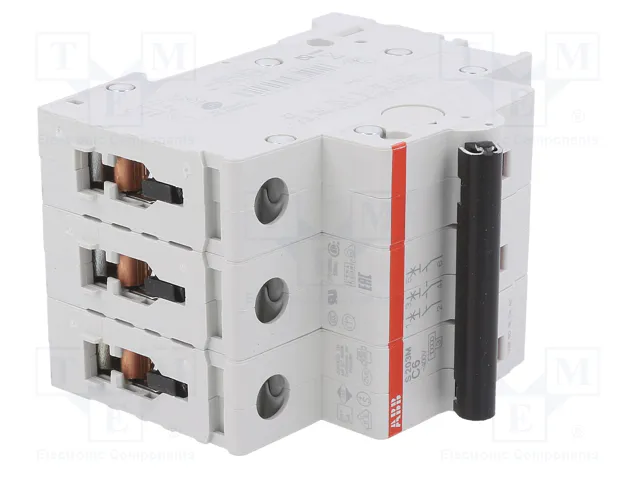 ABB S200M S203M-C6 Interruptor Magnetotérmico 3 Polos 6A