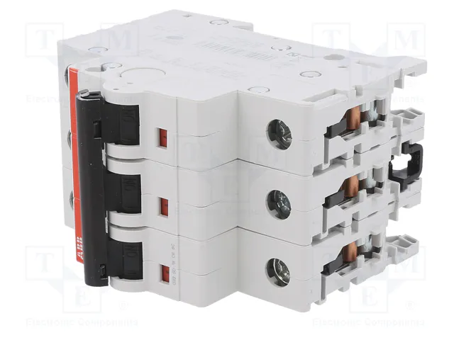 ABB S200M S203M-C6 Interruptor Magnetotérmico 3 Polos 6A