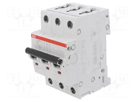 ABB S200M S203M-C6 Interruptor Magnetotérmico 3 Polos 6A