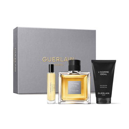 Guerlain L'Homme Idéal Estuche Cofre de Regalo para Hombre - Eau de Toilette 100 ml + Gel de Ducha 75 ml - Aroma a Almendras y Cuero