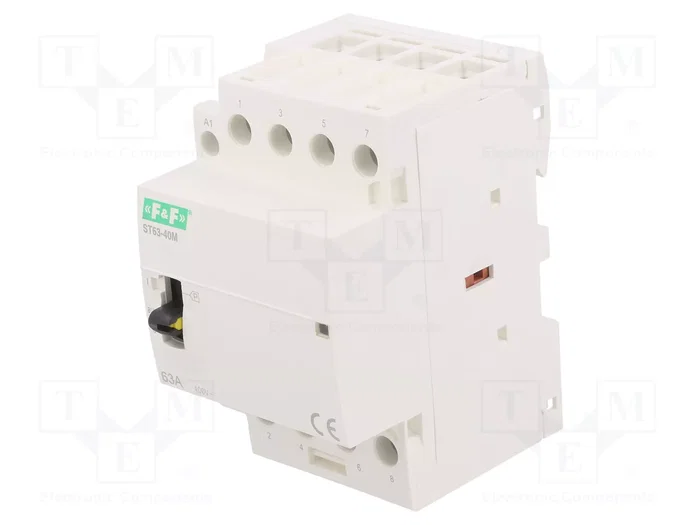 F&F Contactor de Instalación 4-polar 63A 220÷240VAC F&F Contactor de Instalación 4-polar 63A 220÷240VAC