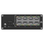 Teltonika Switch Industrial TSW040 8 Puertos Fast Ethernet 10/100, PoE+ (802.3at), No Administrado, 240W, Aluminio, para Condiciones Extremas (-40 a 75°C)