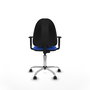 PIQUERAS Y CRESPO Silla de oficina Aýna Azul con Brazos 1D