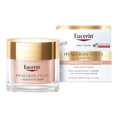Eucerin HYALURON-FILLER + elasticity rosé crema día SPF30 50 ml