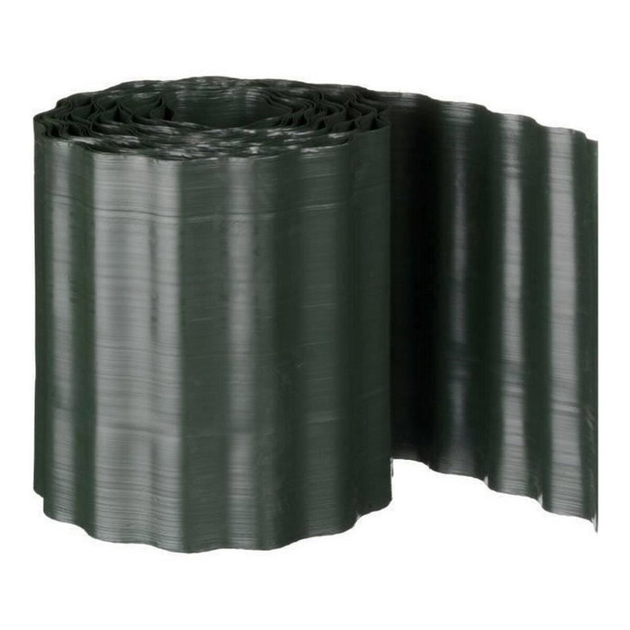 Nature Borde de césped de polietileno verde 25cm X 9m