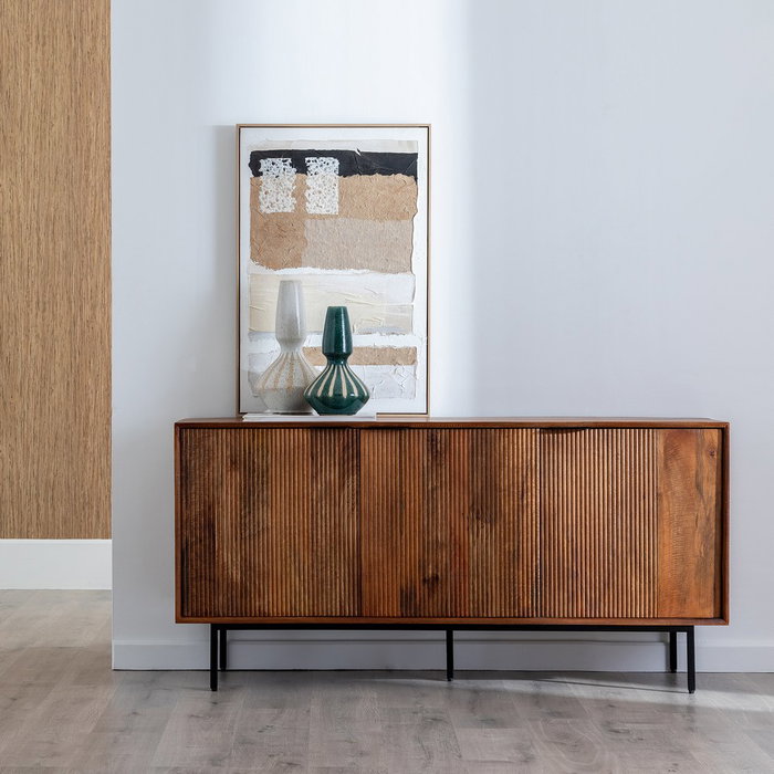 Aparador Madera de Mango Salón 160 X 40 X 78 cm