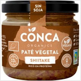 CONCA ORGANICS Páté Vegetal Shiitake 110Gr Eco Vegan