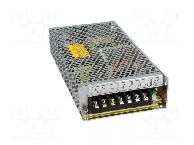 MEAN WELL RS-150-24 Alimentador de impulso 150W 24VDC MEAN WELL RS-150-24 Alimentador de impulso 150W 24VDC