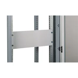 Schneider Electric NSYCRTM1U Accesorio de bastidor, Panel frontal 19" 1U en acero, Compatible con Actiassi