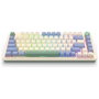 Redragon K673CPG-RGB-PRO UCAL PRO Teclado Mecánico Inalámbrico USB 84 Teclas RGB Blanco Distribución Polaca