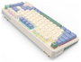 Redragon K673CPG-RGB-PRO UCAL PRO Teclado Mecánico Inalámbrico USB 84 Teclas RGB Blanco Distribución Polaca