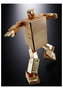 Gx-32Sp Gold Lightan 50Th Anniversary Version Figura 13 Cm Gold Lightan Chogokin
