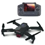 Turbo Challenge Dron RC TUR3301044003291 con Estuche, Doble Cámara, Control Remoto con Pantalla, para Mayores de 14 Años