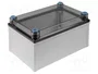 FIBOX QUICK Carcasa Universal Gris de Policarbonato
