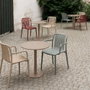 Silla Apilable Polipropileno Exterior 53 X 50 X 77,50 cm (Set de 4)