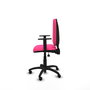 PIQUERAS Y CRESPO Silla de oficina Aýna Rosa con mecanismo Asincro y brazos 1D