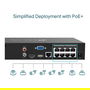 TP-Link VIGI NVR1008H-8MP Grabador NVR de 8 Canales 4K PoE para Cámaras IP