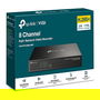 TP-Link VIGI NVR1008H-8MP Grabador NVR de 8 Canales 4K PoE para Cámaras IP