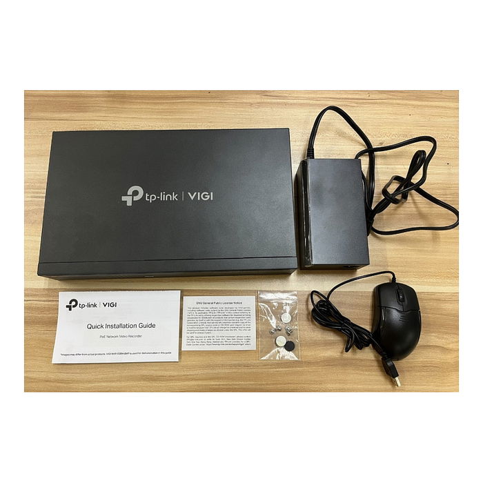 TP-Link VIGI NVR1008H-8MP Grabador NVR de 8 Canales 4K PoE para Cámaras IP