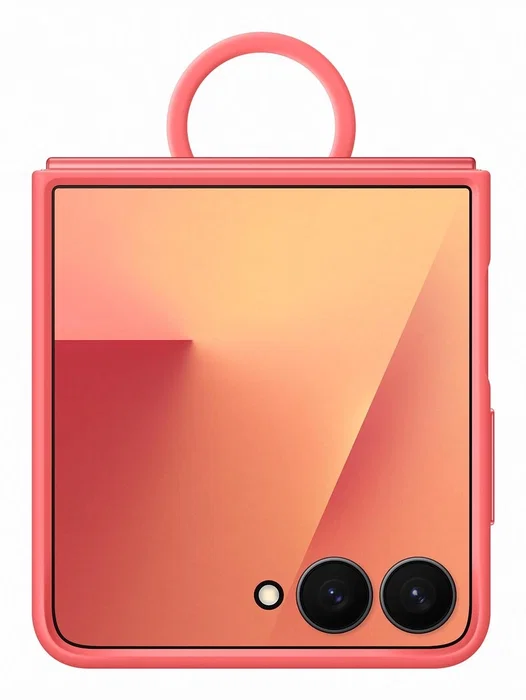 Samsung Ring Case (Silicone) para Galaxy Z Flip7 - Rojo