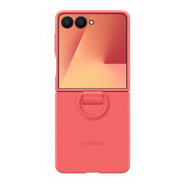 Samsung Ring Case funda para Galaxy Z Flip7 en Rojo Samsung Ring Case funda para Galaxy Z Flip7 en Rojo