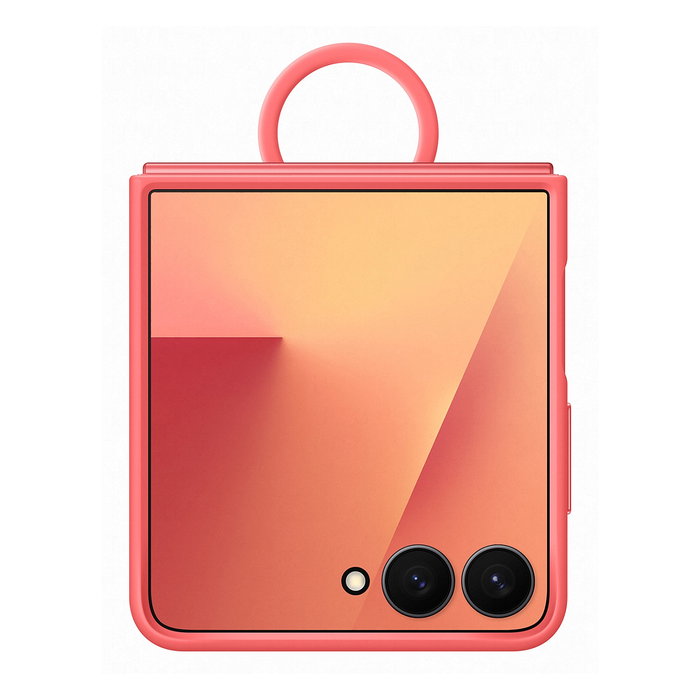 Samsung Ring Case funda para Galaxy Z Flip7 en Rojo Samsung Ring Case funda para Galaxy Z Flip7 en Rojo