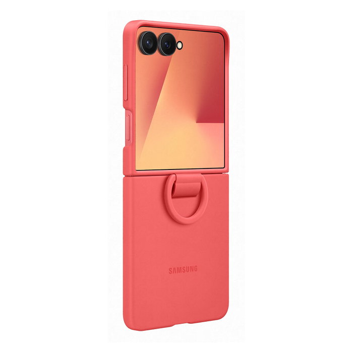 Samsung Ring Case funda para Galaxy Z Flip7 en Rojo Samsung Ring Case funda para Galaxy Z Flip7 en Rojo