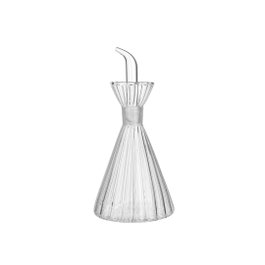 DKD Home Decor Aceitera de Borosilicato con Relieve 310ml