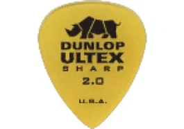 DUNLOP Sachet de 72 plectros de 2,00 mm