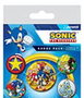 Sonic the Hedgehog Pack 5 Chapas Speed Team