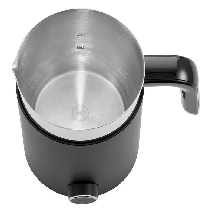 ZWILLING Enfinigy Calentador Espumador de Leche Automático 400 ml Negro Acero Inoxidable