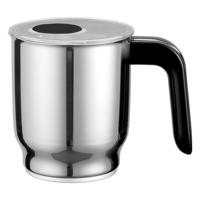 ZWILLING Enfinigy Calentador Espumador de Leche Automático 400 ml Negro Acero Inoxidable