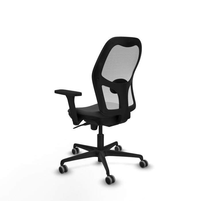 PIQUERAS Y CRESPO Silla de oficina Jorquera con Mecanismo Sincro, Gris oscuro y Blanco PIQUERAS Y CRESPO Silla de oficina Jorquera con Mecanismo Sincro, Gris oscuro y Blanco