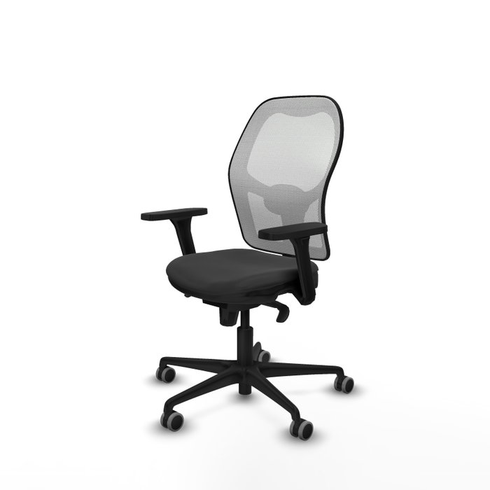PIQUERAS Y CRESPO Silla de oficina Jorquera con Mecanismo Sincro, Gris oscuro y Blanco PIQUERAS Y CRESPO Silla de oficina Jorquera con Mecanismo Sincro, Gris oscuro y Blanco