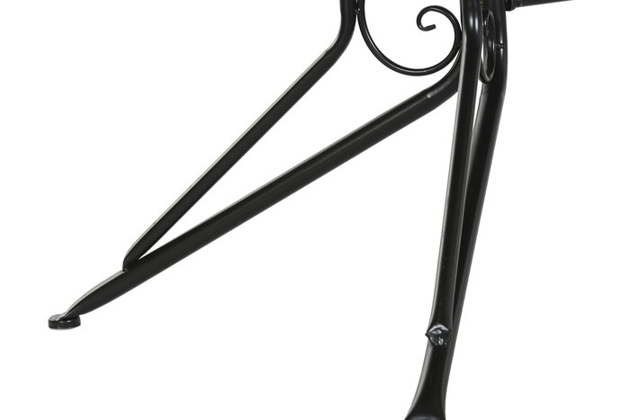 DKD Home Decor Mesa Comedor Terraza Y Jardin Stones Multicolor Negro 70x75.5x140 cm