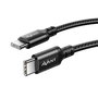 Avant Connect Cable USB-C a USB-C Trenzado 1m 60W PD 3A Carga Rápida - Force Edition