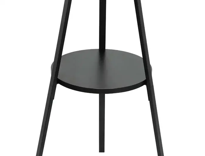 Maul Perchero Avalon Pie 9 Colgadores Negro 1800x310 mm