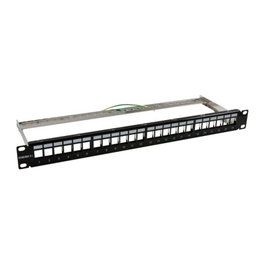 Synergy21 Patch Panel 24 Puertos Negro - Referencia 88976, RAL 9.005, S216320
