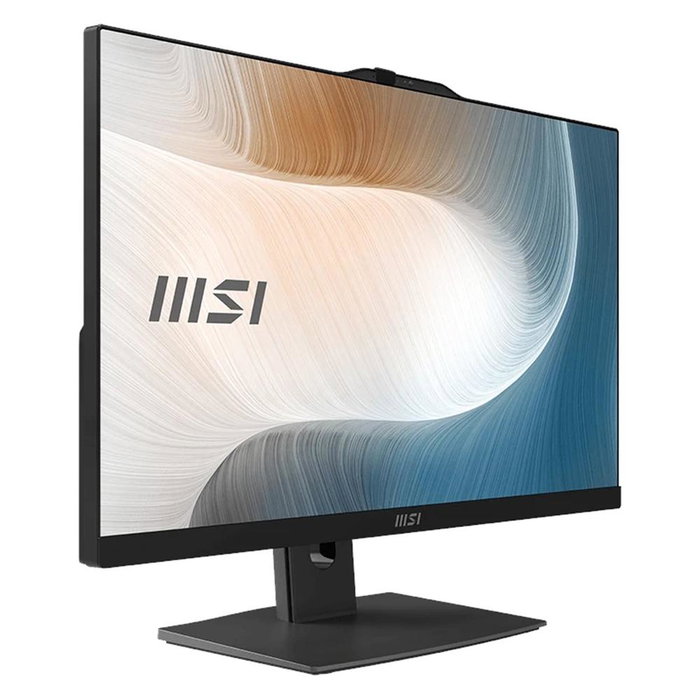 MSI Ordenador All-in-One AM242P-1400ES, Intel Core i3-100U, 8GB RAM, SSD 256GB, Pantalla 23.8" FHD IPS, Freedos, Negro