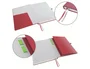 Leitz Cuaderno Encolado Complete Tapa Dura DIN A4 80 Hojas Cuadro 5 mm Rojo