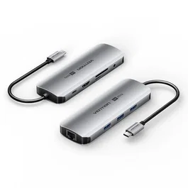 Vention Docking Station USB-C 9 en 1 TQLHB Gris