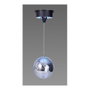Basics Bola Disco Giratoria Ø15 cm con Luces LED, Material ABS y Vidrio, Funciona con 3 Pilas AA