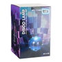 Basics Bola Disco Giratoria Ø15 cm con Luces LED, Material ABS y Vidrio, Funciona con 3 Pilas AA