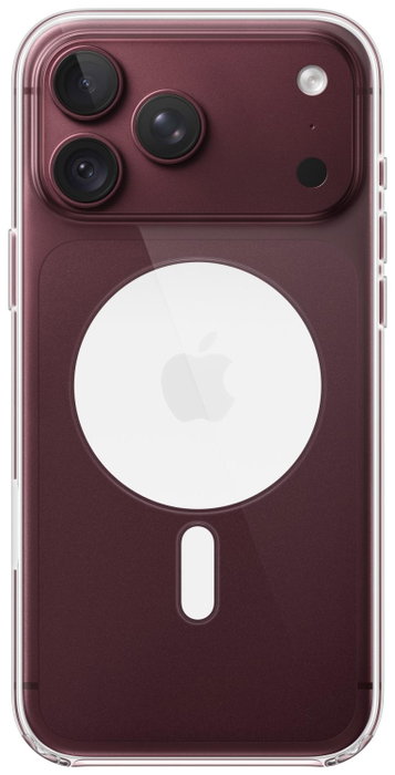 Apple iPhone 18 Pro Max Clear Case con MagSafe, Transparente Apple iPhone 18 Pro Max Clear Case con MagSafe, Transparente