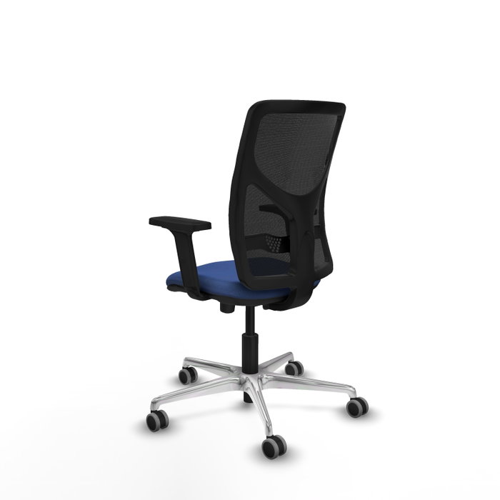 PIQUERAS Y CRESPO Silla de oficina Motilla con mecanismo Sincro/Traslack, Azul marino y Negro PIQUERAS Y CRESPO Silla de oficina Motilla con mecanismo Sincro/Traslack, Azul marino y Negro